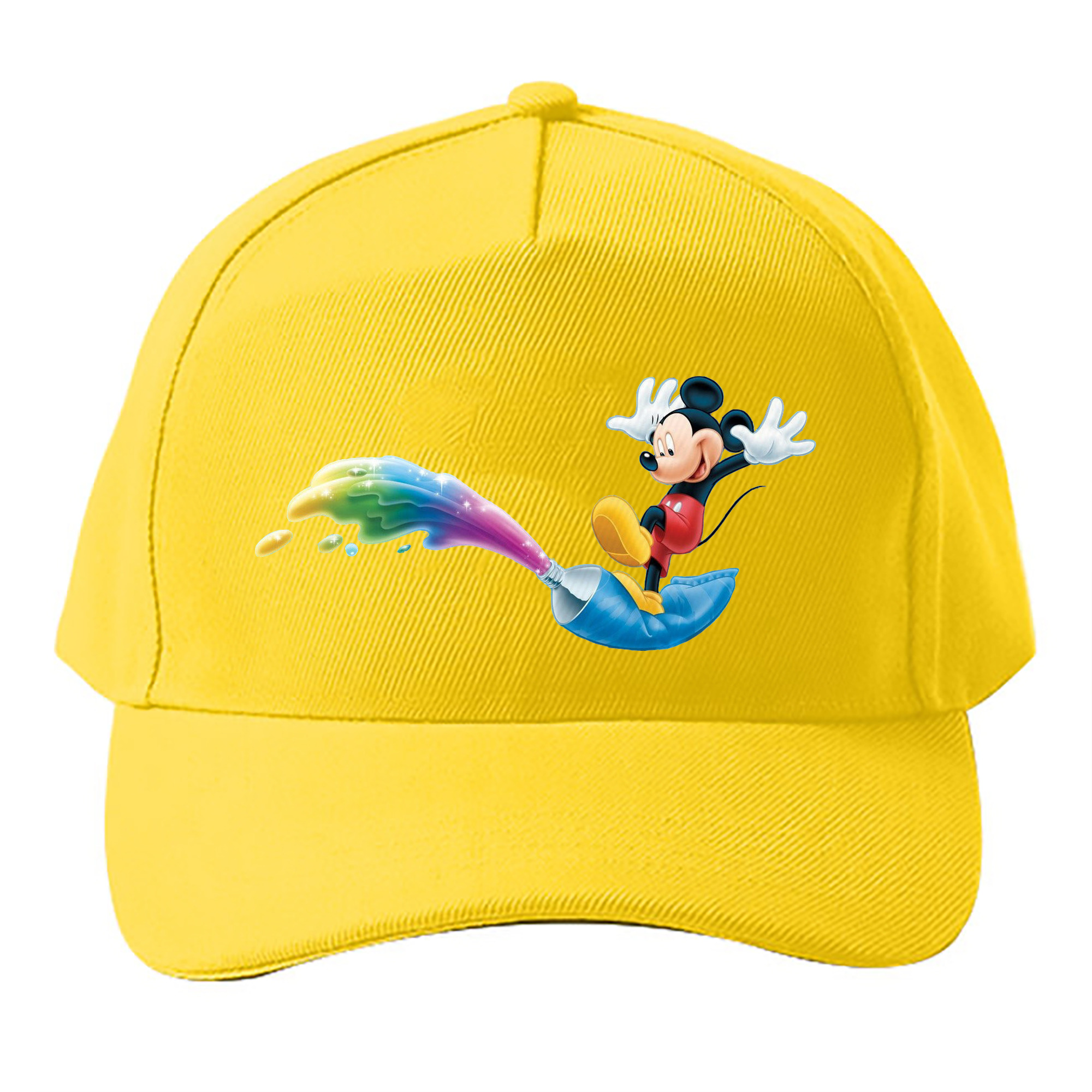 （画像用） ミッキーマウス Mickey Mouse ベースボールキャップ 綿100％ 男女兼用 帽子 スポーツ